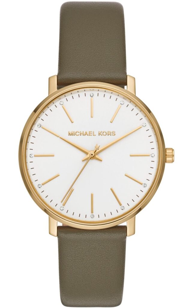 Pyper Rose Gold-Tone Leather Watch